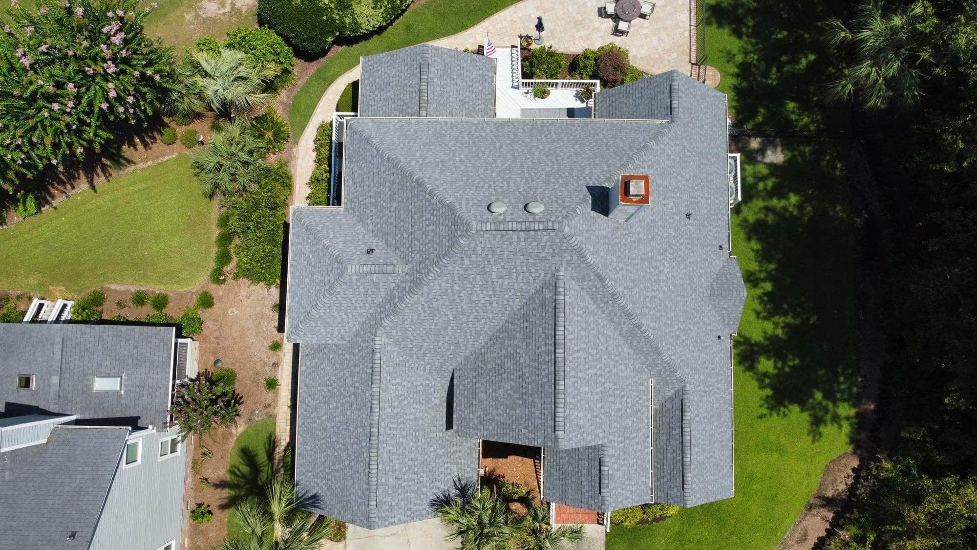 new residential roof